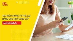 Tạo mới chứng từ Trả lại hàng cho Nhà cung cấp