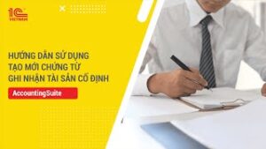 Tạo mới chứng từ Ghi nhận Tài sản cố định