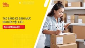 Tạo bảng kê định mức Nguyên vật liệu